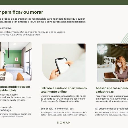 Nomah - Aptos Por Temporada Na Vila Nova Conceicao Σάο Πάολο Εξωτερικό φωτογραφία